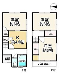 八尾市跡部北の町１丁目