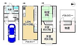 藤井寺市船橋町の一戸建て