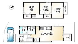 長岡京市緑が丘の一戸建て