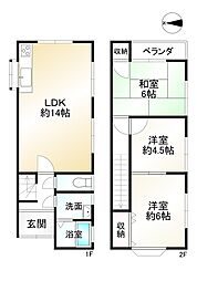 長岡京市下海印寺方丸の一戸建て