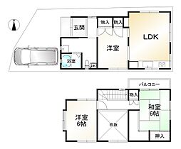 乙訓郡大山崎町字大山崎小字岩崎