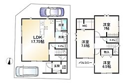 長岡京市滝ノ町２丁目の一戸建て