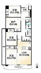 円明寺フラワーハイツ3号棟