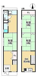 大阪市都島区都島中通２丁目の一戸建て