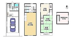 大阪市城東区成育4丁目の一戸建て