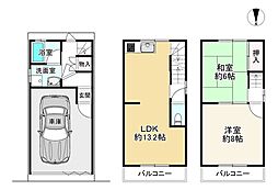大阪市城東区天王田の一戸建て
