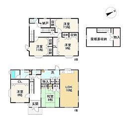野洲市六条の一戸建て