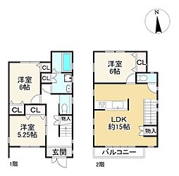 宇治市莵道東隼上りの一戸建て
