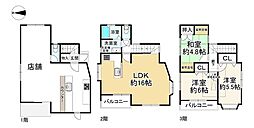 茨木市蔵垣内３丁目の一戸建て