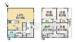 摂津市鳥飼上3丁目の一戸建て