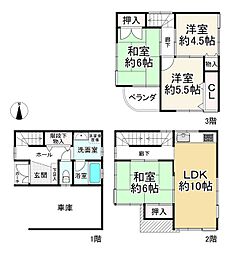 吹田市原町１丁目の一戸建て