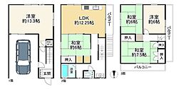 豊中市上津島３丁目の一戸建て