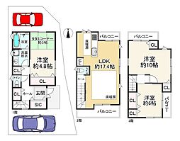 豊中市春日町１丁目の一戸建て