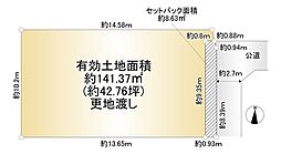 箕面市百楽荘３丁目の土地