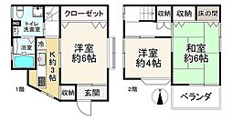 豊中市上野西４丁目の一戸建て