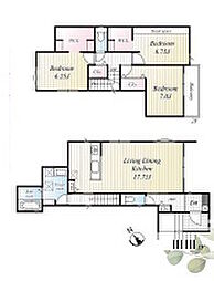 豊中市上野東1丁目　3号棟