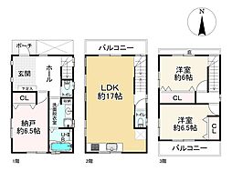 豊中市服部本町1丁目　2号地