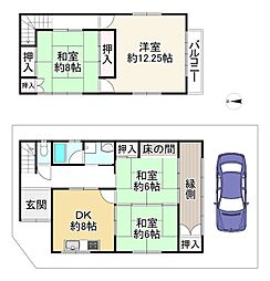 枚方市津田元町１丁目の一戸建て