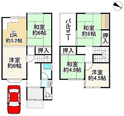 枚方市招提大谷3丁目　中古戸建