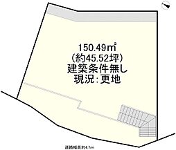 枚方市楠葉中之芝1丁目　売土地