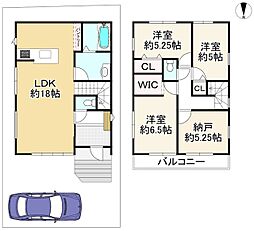 枚方市楠葉野田2丁目　新築1号地