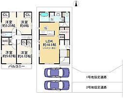 枚方市北片鉾町　新築2号地