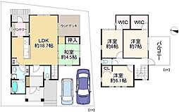 八幡市美濃山幸水　中古戸建