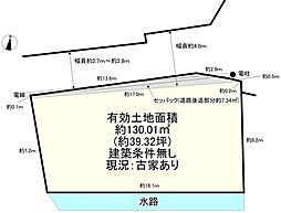 枚方市楠葉中町　売土地