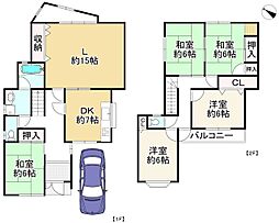 八幡市八幡長田　中古戸建