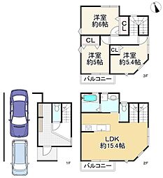 枚方市小倉東町　新築戸建