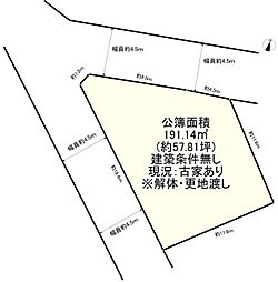京田辺市薪長尾谷　売土地