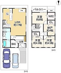 枚方市藤阪北町　中古戸建
