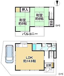 枚方市招提南町2丁目　中古テラス