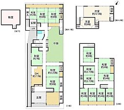 八幡市橋本小金川　中古戸建