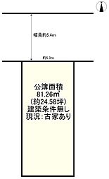 枚方市牧野本町2丁目　売土地
