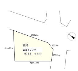 三木市志染町中自由が丘２丁目の土地