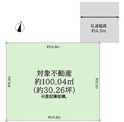 市川市曽谷7丁目　土地