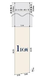 松戸市二十世紀が丘萩町　土地