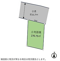 松戸市紙敷　土地