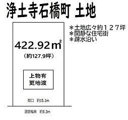 浄土寺石橋町　土地