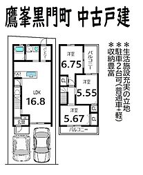 鷹峯黒門町　中古戸建