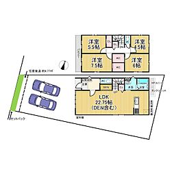上高野下東野町　新築戸建　6号地