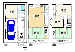 寝屋川市田井町中古戸建