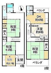 杭瀬北新町3丁目中古テラス