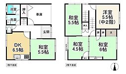 橿原市四条町の一戸建て