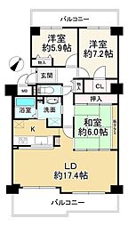 林間田園都市グリーンコート参番館