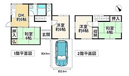 泉南郡熊取町山の手台１丁目の一戸建て