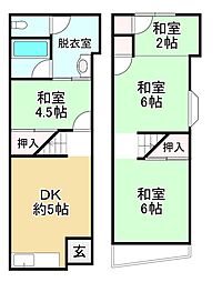 摂津市鳥飼野々２丁目の一戸建て