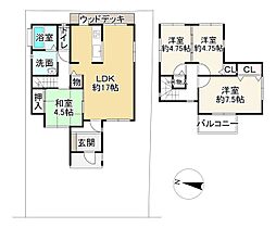 泉佐野市日根野の一戸建て