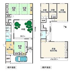 堺市中区八田西町３丁の一戸建て